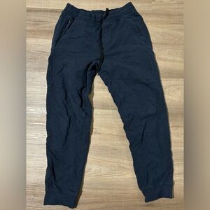 lululemon men’s sweatpants size L color navy